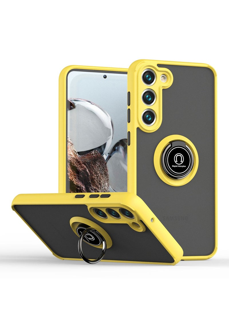 GULFLINK Back Cover Phone Protection Case for Samsung S23 Yellow - Image 1