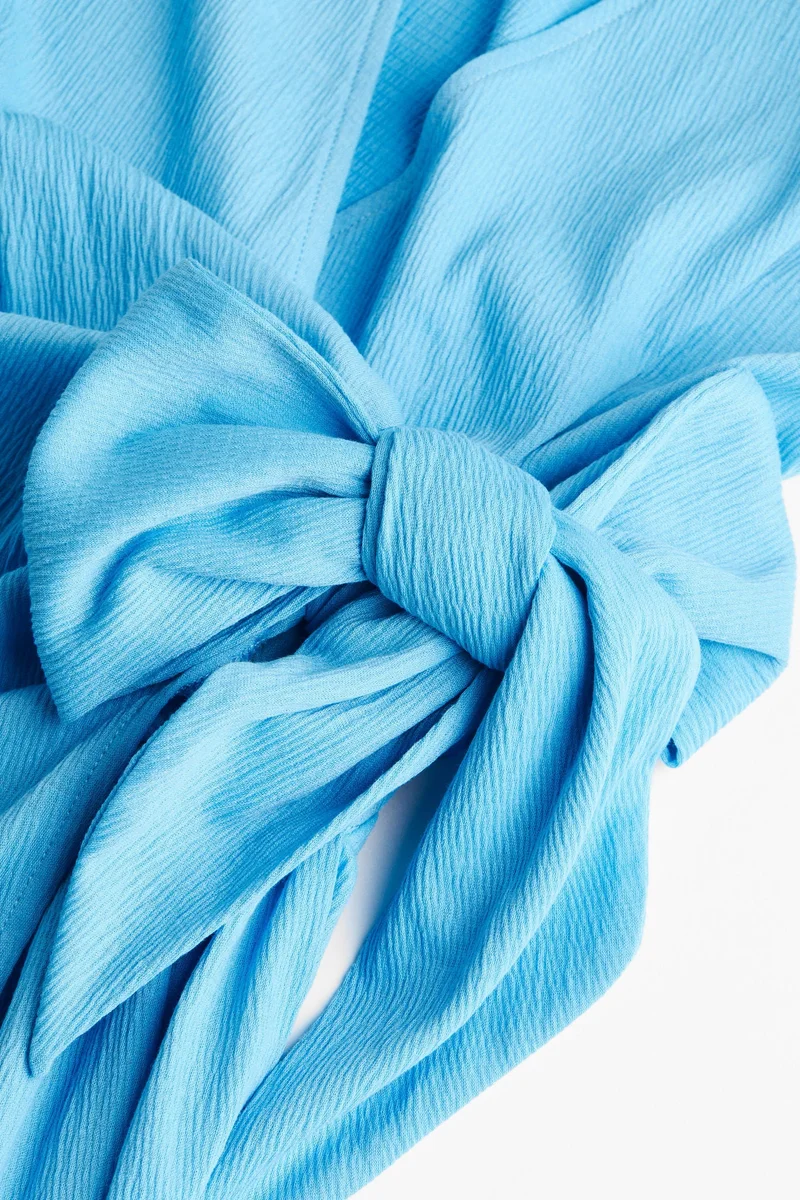 اتش اند ام Balloon Sleeve Wrap Dress