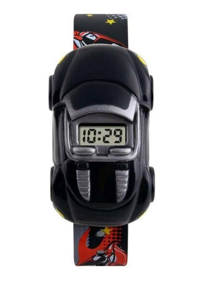 SKMEI - Kids' Plastic Car Pattern Digital Watch SKM-1241 - Image 1