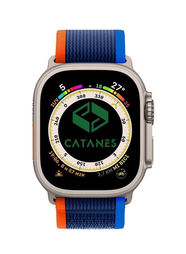 CATANES Trail Loop size 44mm 45mm 49mm series 10/11 for Apple Watch Band size M/L - Image 2