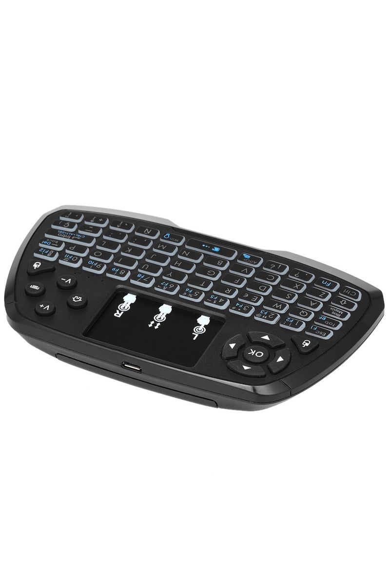 Backlit 2.4GHz Wireless Keyboard with Touchpad - Spanish - Image 4
