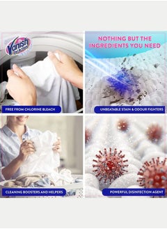 Vanish Oxi Action Fabric Stain Remover Powder for Whites Fabric  - Image 4