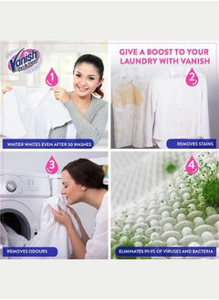 Vanish Oxi Action Fabric Stain Remover Powder for Whites Fabric  - Image 3