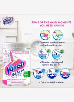 Vanish Oxi Action Fabric Stain Remover Powder for Whites Fabric  - Image 5