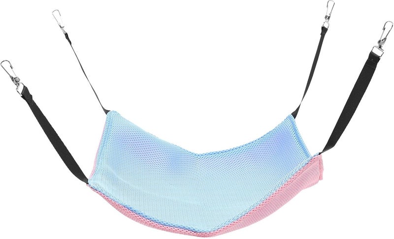 LIOOBO Cat Hammock Kitten Hammock Hanging Pet Bed Breathable Mesh Double-Sided for Cage Use Indoor Cats - Image 1