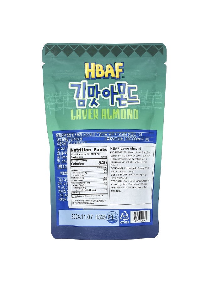 HBAF HBAF, Laver Almond, 4.23 oz (120 g)  - Image 2