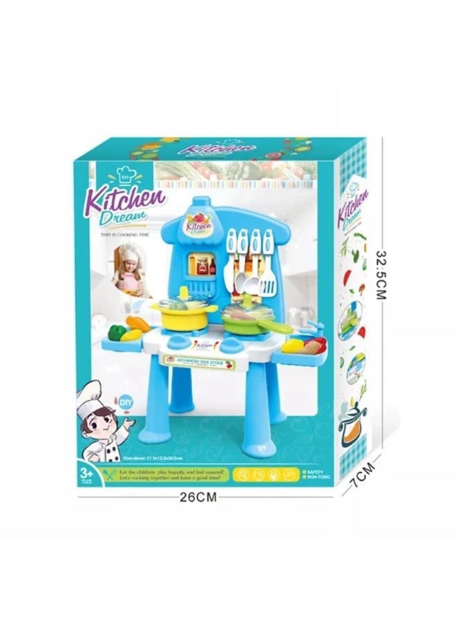 مطبخ ألعاب للأطفال 20قطعة - Image 3