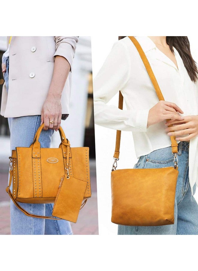 DASEIN Dasein Purses Handbags for Women Tote Wallet Set Top Handle Satchel Shoulder Hobo Bag 3pcs - Image 1