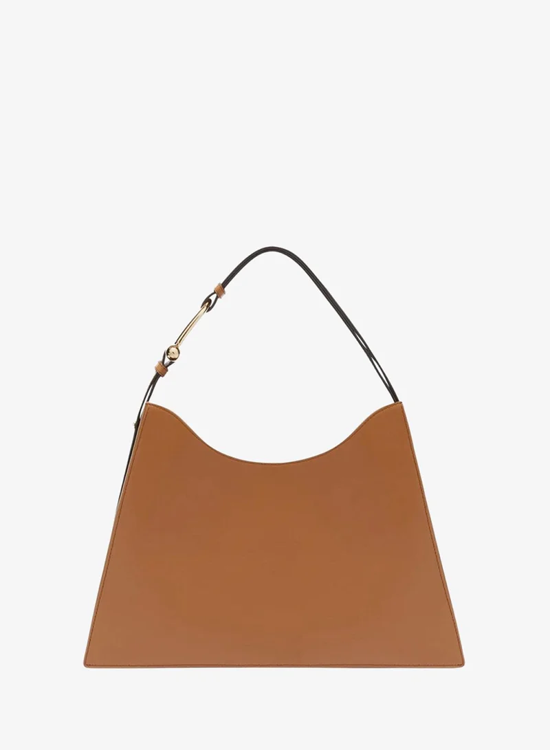 Furla Nuvola Brown Hobo Bag - Large