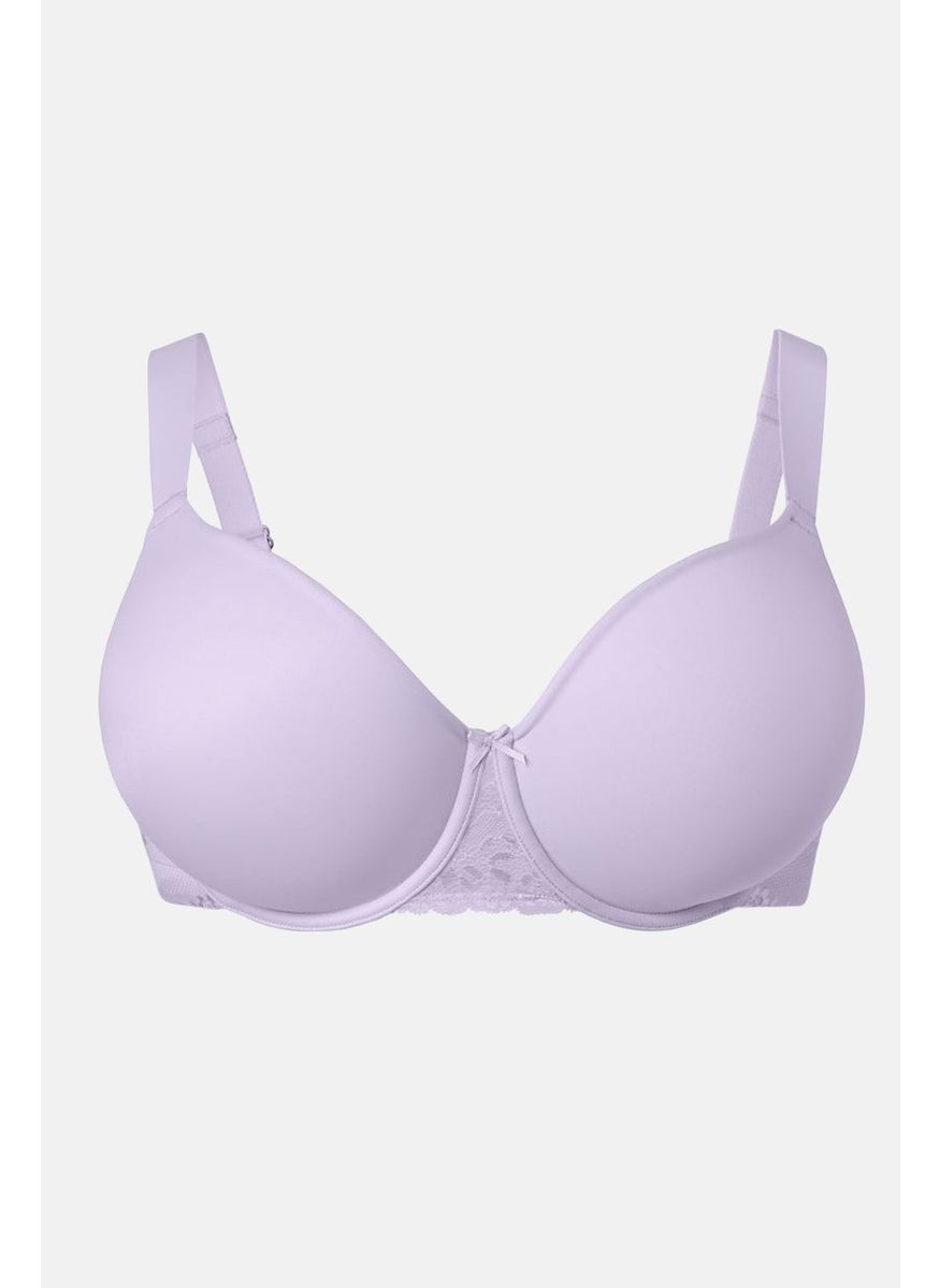 Tchibo Women Non Padded Underwired Bra, Lavender  - Image 2