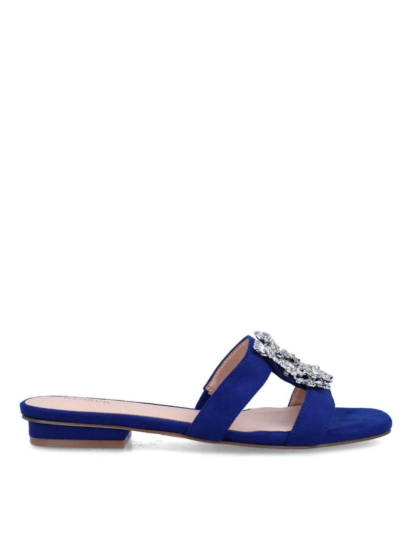 MENBUR Open Toe Strap Low Heel Sandals  - Image 1