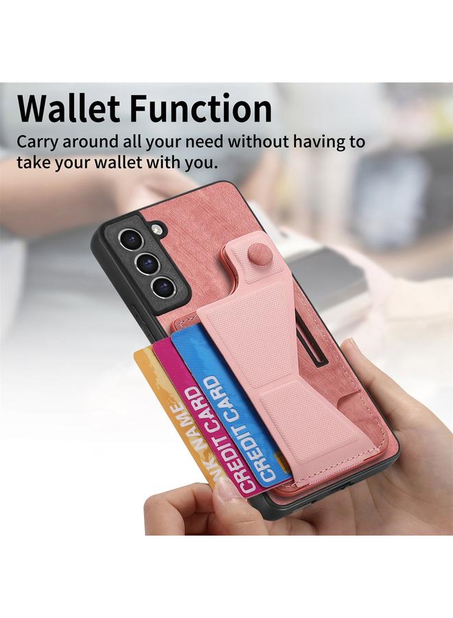 S-TOP Case For Samsung Galaxy S21 FE 5G II K-shaped Slide Holder Card Slot Phone Case - Image 3