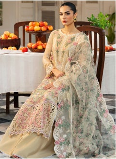 Sky cashmere Dastak Chiffon Stitched Dress  - Image 2