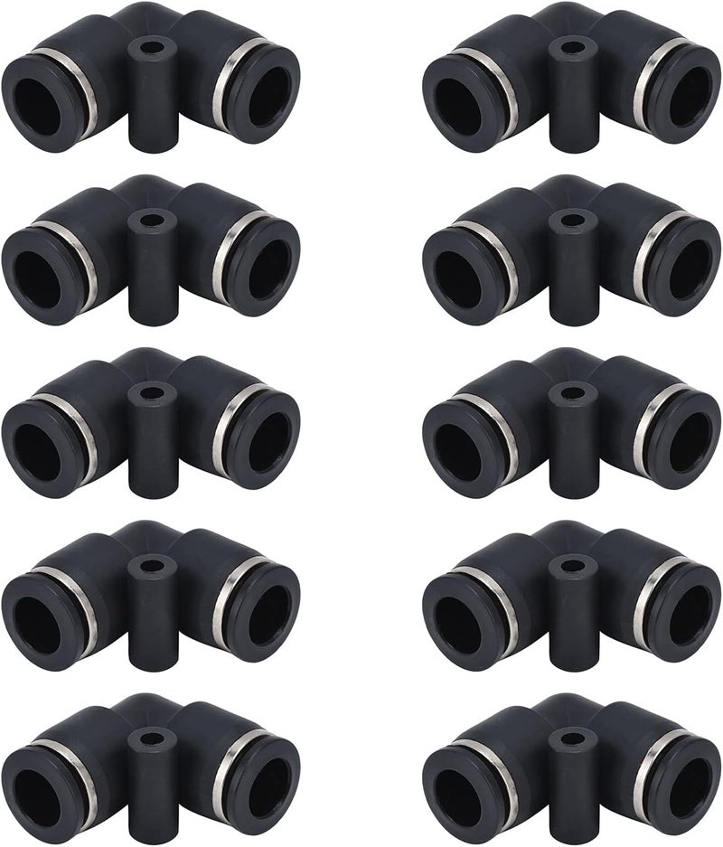8 Pcs Pneumatic Connector Set ABS Material High Pressure Resistance Easy Disassembly - Image 1