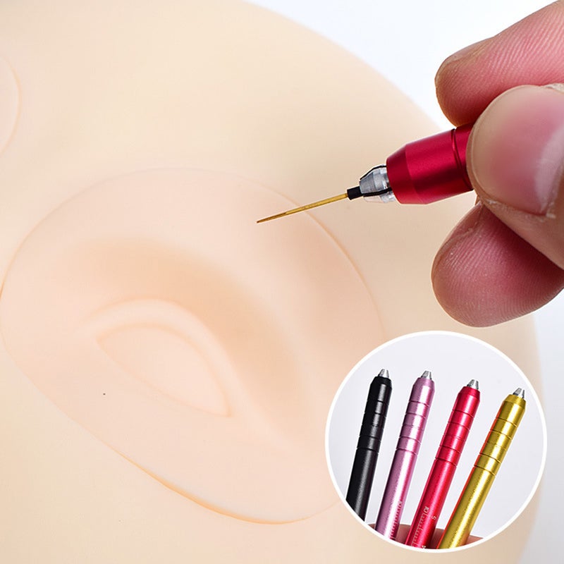 Eyebrow Manual Pen Embroidery Tattoo Machine Permanent Makeup Manual Handheld Metal Makeup Tool - Image 3