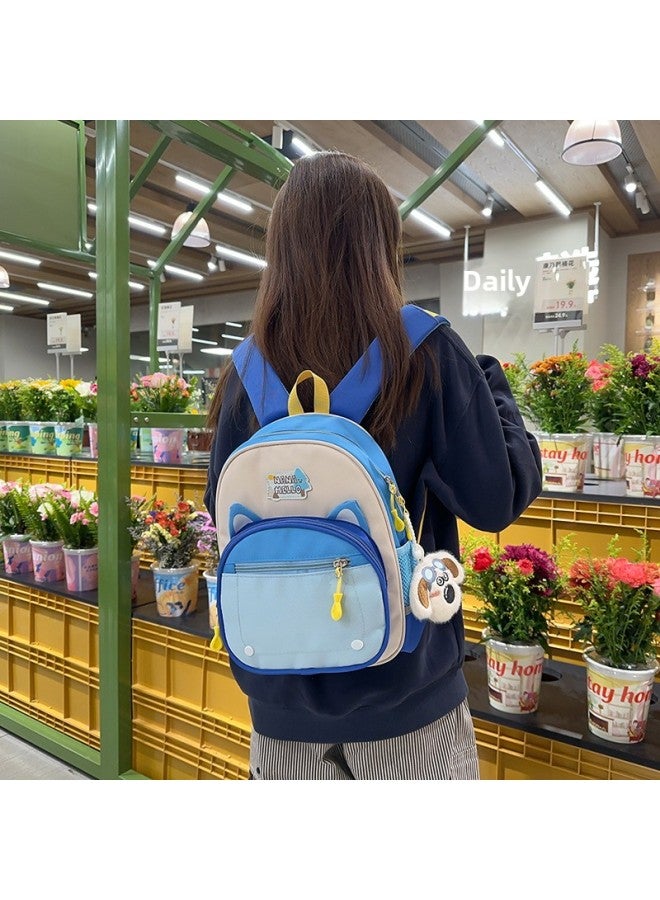 Kindergarten Small Schoolbag Children's Schoolbag 3-5 Years Old Boys And Girls Lightweight Backpack Cute Cartoon Large Capacity Backpack-Color:Pink - Image 4