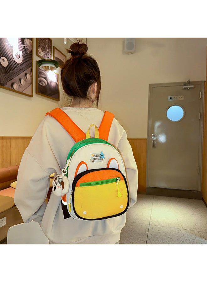 Kindergarten Small Schoolbag Children's Schoolbag 3-5 Years Old Boys And Girls Lightweight Backpack Cute Cartoon Large Capacity Backpack-Color:Pink - Image 2