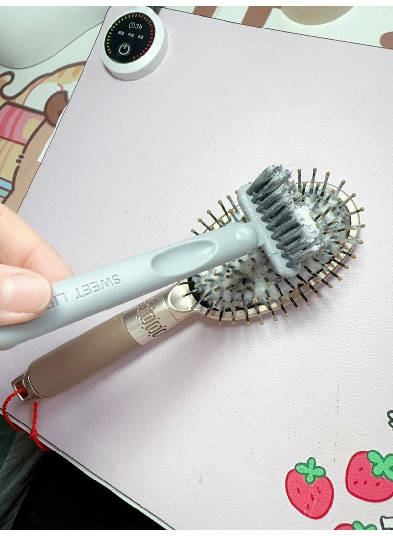 3 PACK Hair Brush Cleaning Tool - 2-in-1 Comb Cleaner, Portable & Durable - Image 5