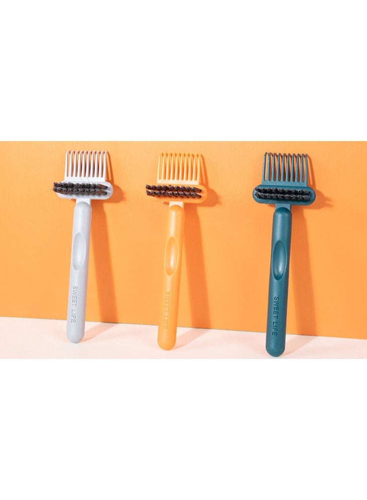 3 PACK Hair Brush Cleaning Tool - 2-in-1 Comb Cleaner, Portable & Durable - Image 4