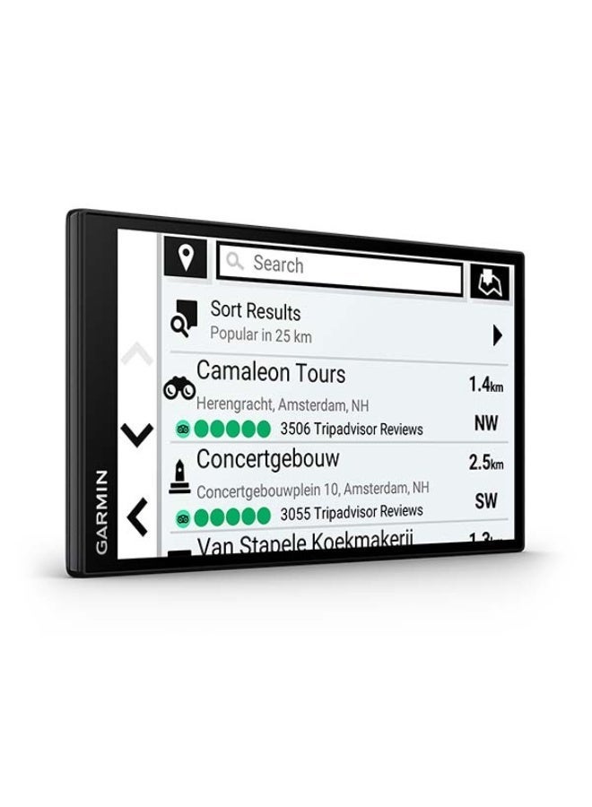 GARMIN جهاز تحديد المواقع جي بي إس جارمن درايف سمارت 76 إصدار المسافر - Image 1