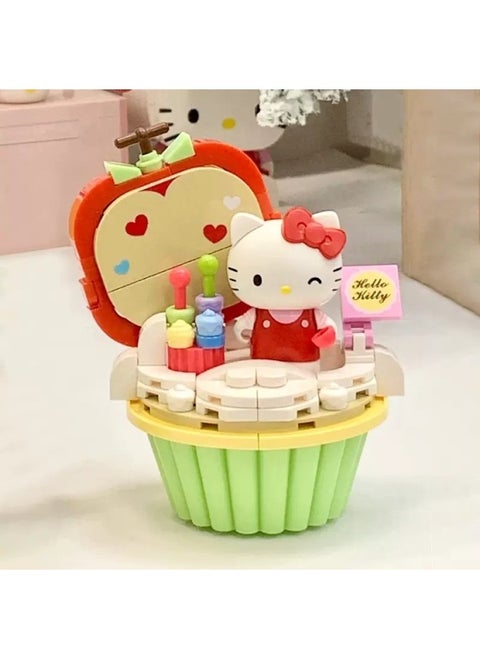 DK7025MOC Flying House Ring Travels Balloon Cabin Tension Balance Anti-gravity Suspension Street View Small Particle Building Blocks-Color:20813 May PingAnn