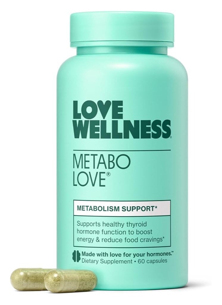 Love Wellness - Love Wellness Metabolove | Metabolism & Energy Support | Vegan, Gluten-Free, Stimulant-Free | 60 Capsules - Image 1