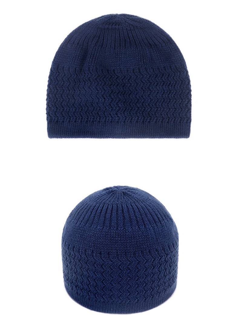 Pullover Knitted Hat Men's And Women's Warm Hat - Image 2