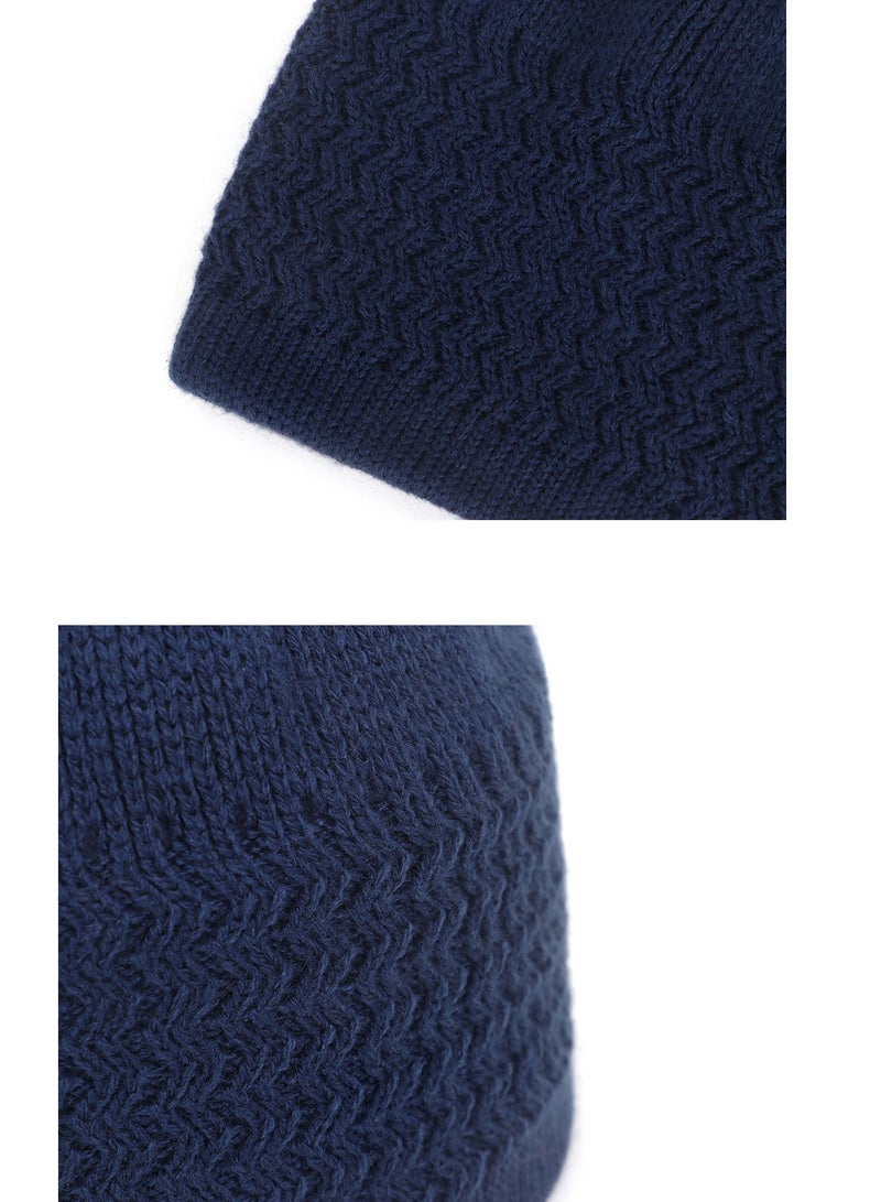 Pullover Knitted Hat Men's And Women's Warm Hat - Image 4