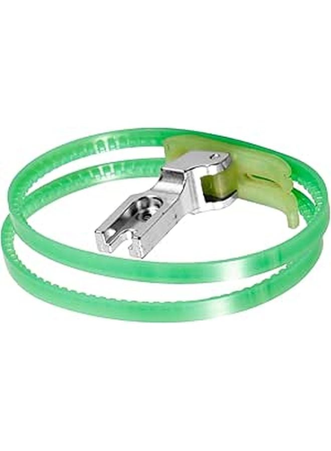 Dual Roller Sewing Presser Foot For Leather And Heavy Duty Industrial Sewing Machines - Image 1