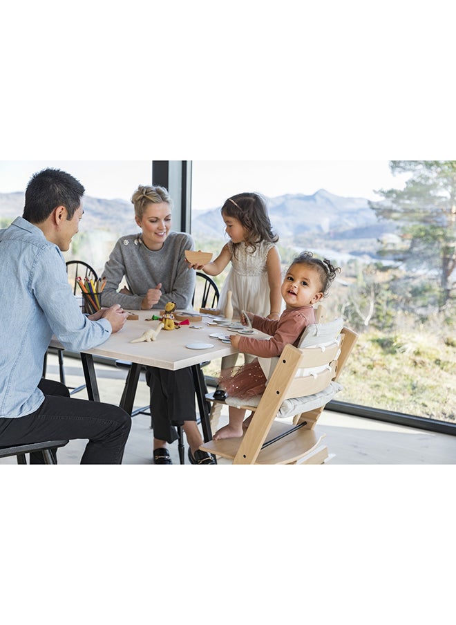 STOKKE Tripp Trapp Classic Cushion For Tripp Trapp High Chair, Nordic Grey  - Image 5