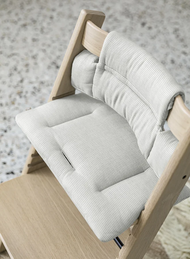 STOKKE Tripp Trapp Classic Cushion For Tripp Trapp High Chair, Nordic Grey