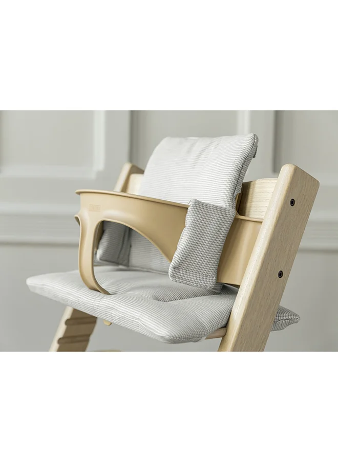 STOKKE Tripp Trapp Classic Cushion For Tripp Trapp High Chair, Nordic Grey