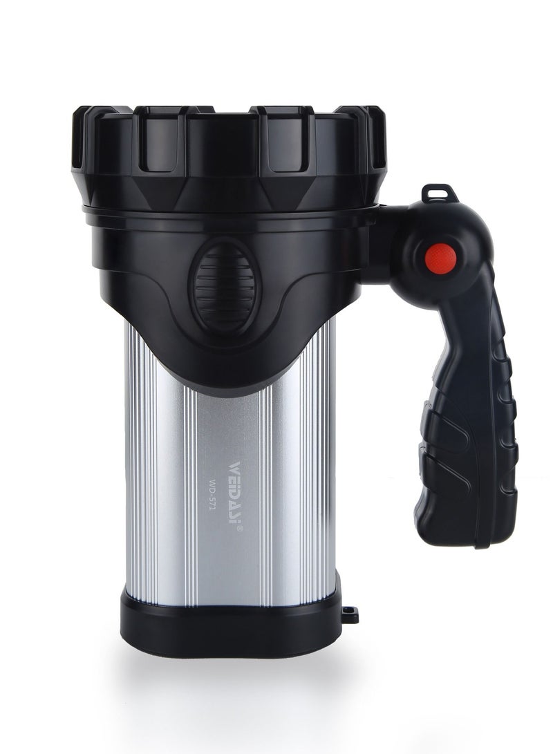 WEIDASI Glare Portable Mountaineering Patrol Rechargeable Searchlight Black - Image 3