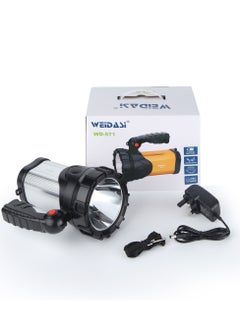 WEIDASI Glare Portable Mountaineering Patrol Rechargeable Searchlight Black  - Image 2