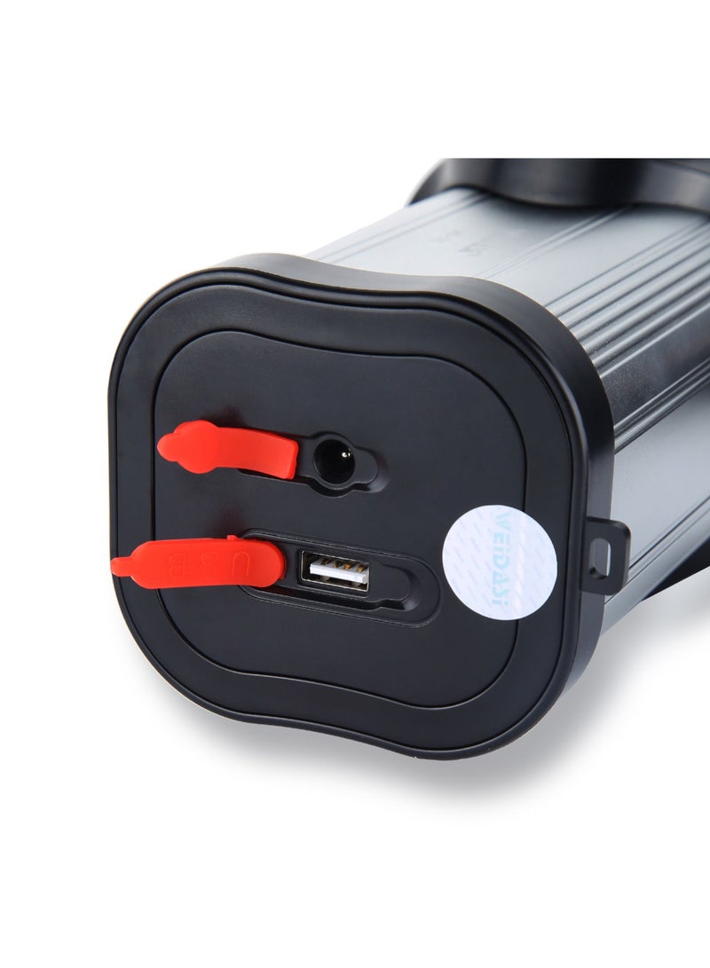 WEIDASI Glare Portable Mountaineering Patrol Rechargeable Searchlight Black - Image 5