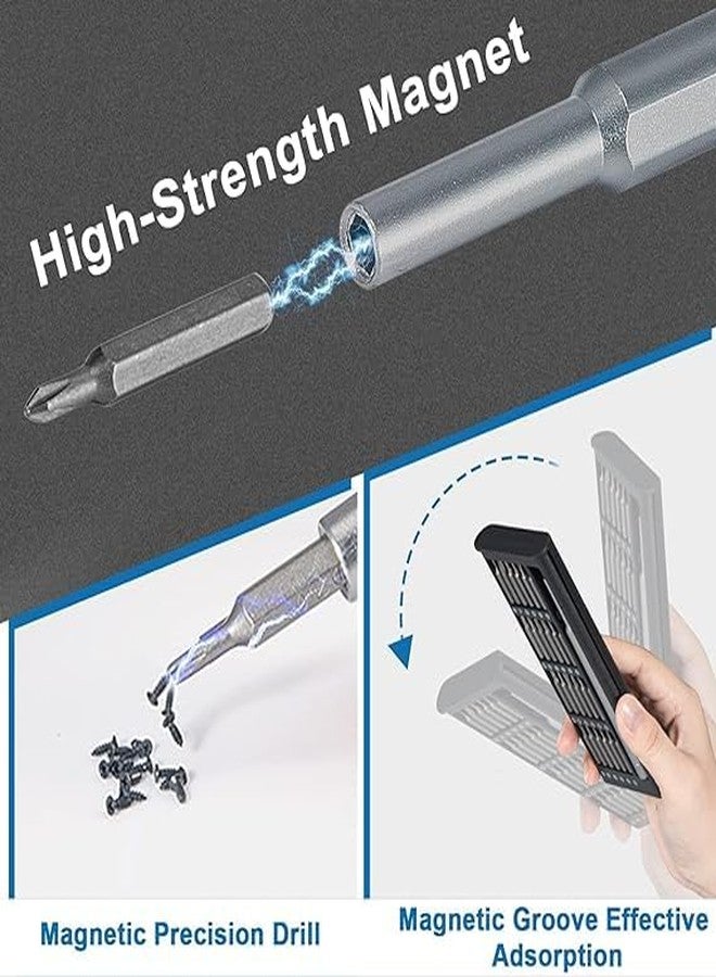 JAMBUVANTI Professional 24in1 Screwdriver Tool kit, Magnetic Flexible Rod, Precision screw driver set for computer, mobile repairing tool kit, laptop repairing and multipurpose. - Image 5