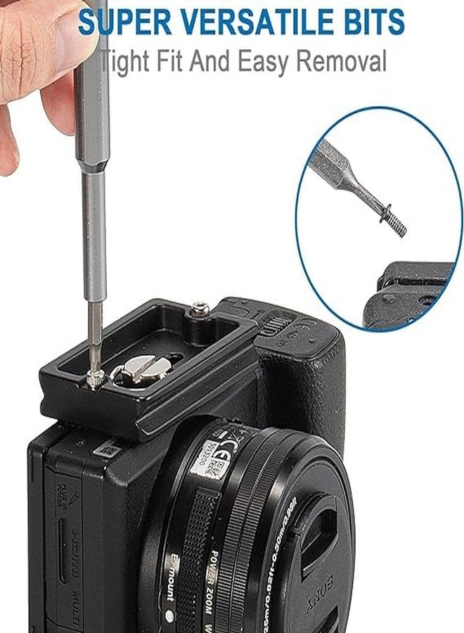 JAMBUVANTI Professional 24in1 Screwdriver Tool kit, Magnetic Flexible Rod, Precision screw driver set for computer, mobile repairing tool kit, laptop repairing and multipurpose. - Image 4