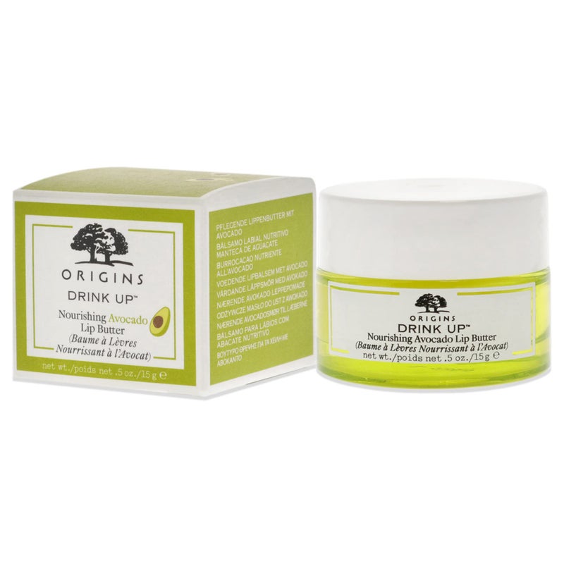 Origins Drink Up Avocado Lip Balm + Treatment | Plumps & Softens Lips | With Plant-Derived Oils & Butters, 0.5 Ounce - Image 4