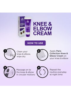Paris Collection Knee & Elbow Hand & Body Cream Unisex 50gms  - Image 3