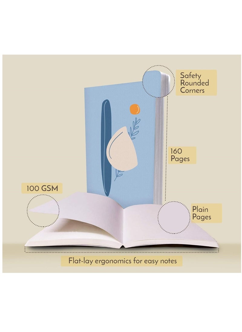 FACTOR NOTES دفتر ملاحظات عادي مقاس A5، سمك 100 جرام لكل متر مربع، 144 صفحة  - Image 2