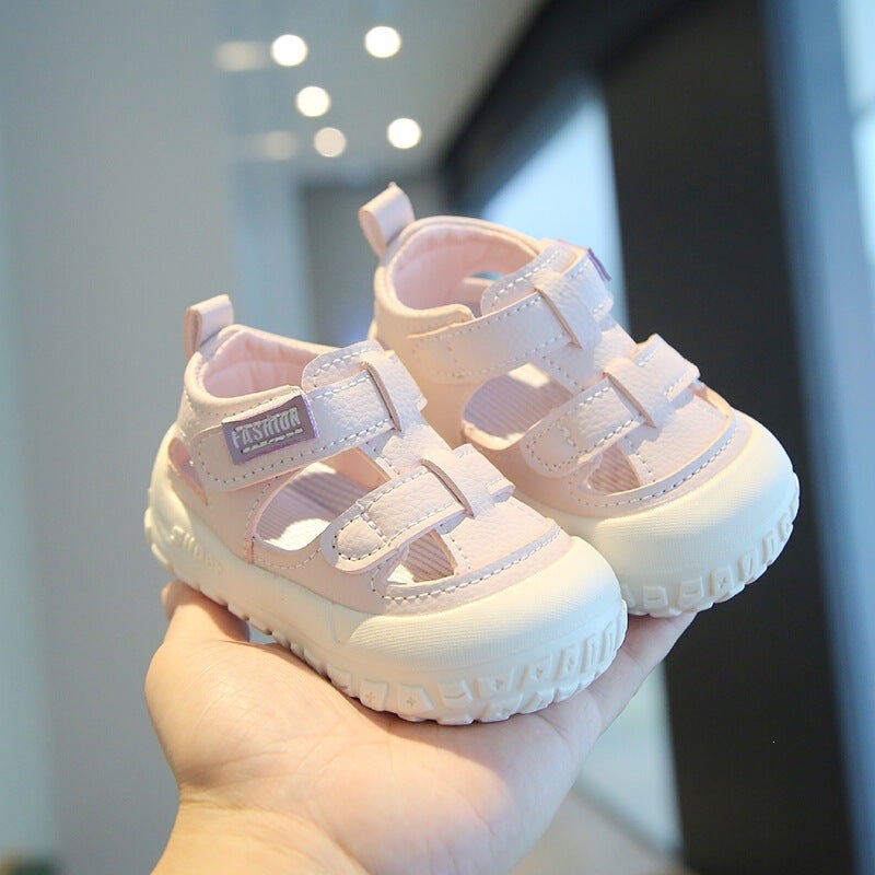 Mesh Sneakers Lightweight Flexible Sole Walking Shoes For Kids Indoor And Outdoor Activities - Image 1