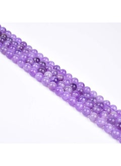 Generic 10mm Natural Purple Clear Amethyst Quartz Loose Beads for Jewelry Making Healing Power Gemstone 15  - Image 2