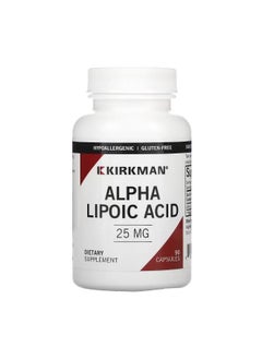 Kirkman Labs Alpha Lipoic Acid 25 mg 90 Capsules  - Image 1