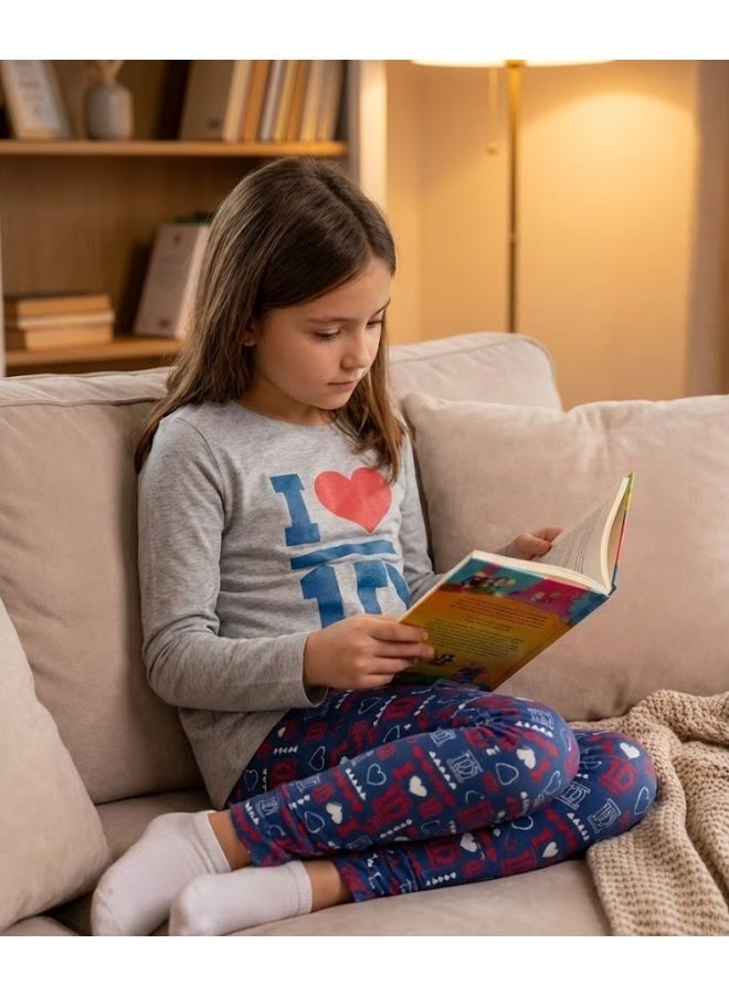 ون دايركشن بيجامة بأكمام طويلة من فرقة ون دايركشن من إنتاج كيدز تي في100%قطن خالص - Image 2