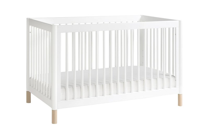 babyletto Gelato Crib and Dresser Feet Pack in Washed Natural - Image 4