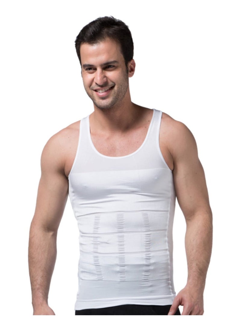 Men's Compression Garment For Slimming And Tightening The Abdominal Area And Concealing Gynecomastia In Men - Set of 2 Bieces - Image 1