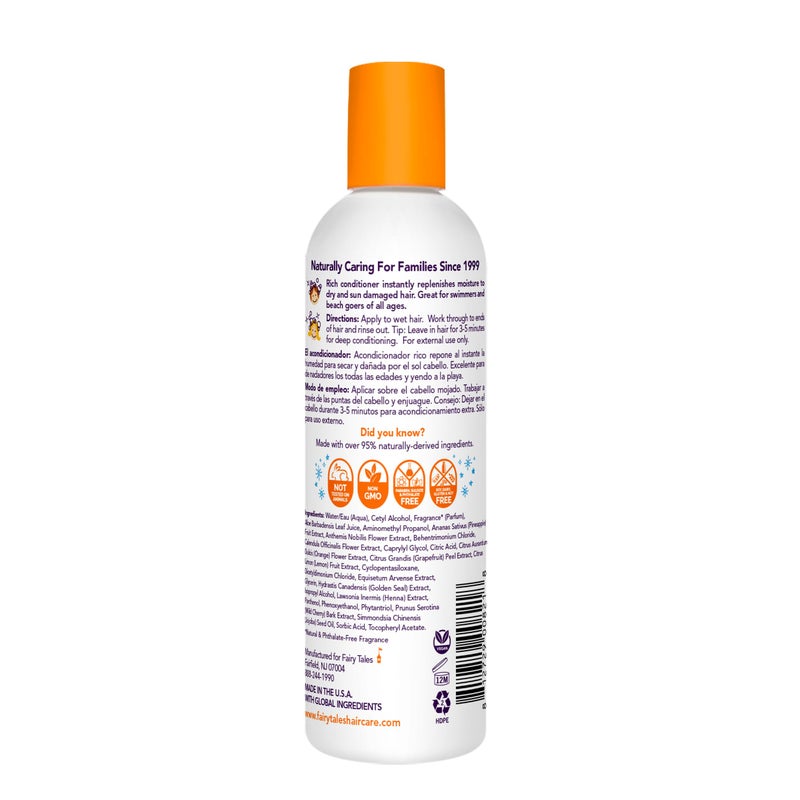 Fairy Tales Swimmer Conditioner for Kids - 8 oz | Made with Natural Ingredients in the USA | Replenish and Restore from Chlorine and Salt Damage | No Parabens, Sulfates, or Synthetic Dyes - Image 2
