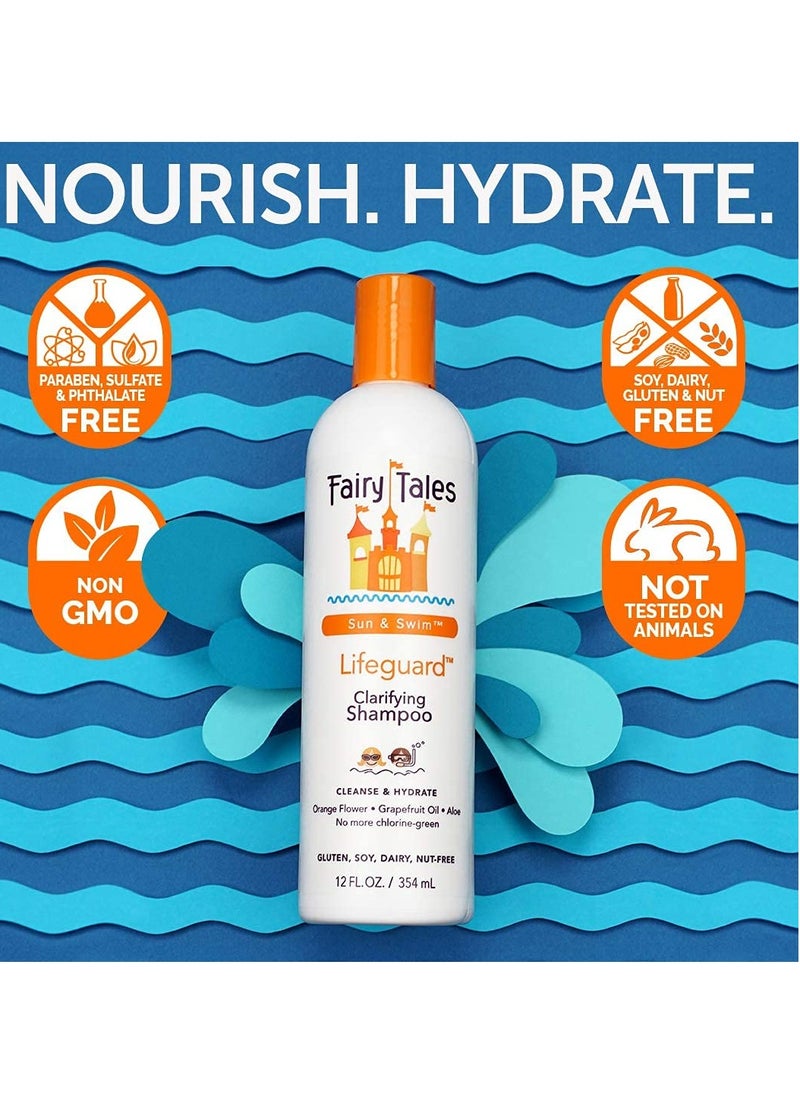 Fairy Tales Fairy Tales Swimmer Conditioner for Kids - 8 oz | Made with Natural Ingredients in the USA | Replenish and Restore from Chlorine and Salt Damage | No Parabens, Sulfates, or Synthetic Dyes  - Image 5