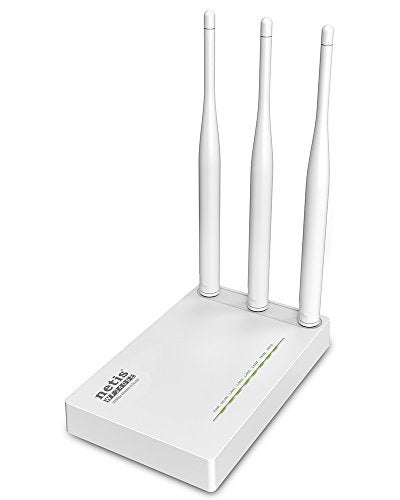 Netis WF2409E 300Mbps High-Speed Wireless N Router | Smart 3 x 5dBi High Gain Antennas with Parental Control for Computers, Smartphones, Wireless Cameras - Image 2