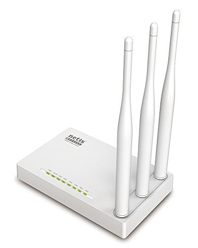 Netis WF2409E 300Mbps High-Speed Wireless N Router | Smart 3 x 5dBi High Gain Antennas with Parental Control for Computers, Smartphones, Wireless Cameras - Image 3
